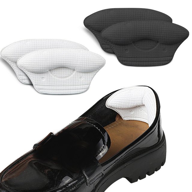 maskred Anti- for Slip Heel Pads for Big Shoes Soft and Cushioned Sponge Heel Liners Sticker White 5mm 1Set