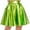 Green, variant on Idoravan Women's Basic Versatile Skirt Womens Basic Versatile Stretchy Flared Casual Solid Color Party Cosplay Mini Skater Skirt