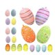 thumbnail image 4 of Spring Rustic Party Ornaments 24Pcs Egg Shaped Decorations For Event Organizers And Home Decorating, 4 of 4