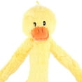 Multipet Swingin' Slevins Duck Plush Dog Toy, Extra Long, Extra