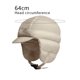 thumbnail image 2 of Gorro de esquí cálido de invierno, gorro de plumón con orejeras impermeable y cálido de invierno para caza, camping y motociclismo, 2 of 5