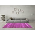 thumbnail image 3 of Ahgly Company Indoor Rectangle Abstract Purple Contemporary Area Rugs, 8' x 10', 3 of 4
