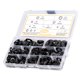 thumbnail image 2 of 680Pcs Starlock Washers Flat Locking Internal Tooth Assortment Kit Carbon Steel M3‑M12, 2 of 5