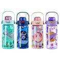 thumbnail image 7 of NOVELAR Toddler Drinking Cup with Straw, 7.8 in Tall Plastic Design, Leak-Proof for Easy Sipping, Fun Cartoon Theme for Home, Travel, or Preschool, 7 of 7