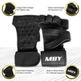 thumbnail image 2 of MBY Open Gym Gloves for Men & Women - Essential Workout Equipment, Durable Gym Equipment, Comfortable Workout Gloves for Men, Breathable Design, Non-Slip Grip, Versatile Fitness Gear, 2 of 7