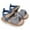 czb# Light blue128, variant on CUZIBR Girls Baby Sandals Summer Fashion Denim Cute Bow Lace Trim Adjustable Ankle Strap Open Toe Comfortable Flat Thick Soles Shoes Non- Lightweight Princess Sandals Footwear,Blue,0-6 Months