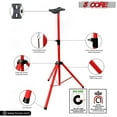thumbnail image 5 of 5 Core Speaker Stand Height Adjustable PA DJ Tripod Studio Monitor Stands w 35mm Compatible Insert, 5 of 6