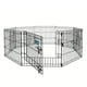 thumbnail image 1 of Corral Metalico Plegable P/Perro C/8 Paneles Negro Sunny, 1 of 2