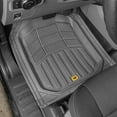 thumbnail image 2 of CAT CAMT-9014 (4-Piece) Deep Dish Rubber Truck Floor Mats, Trim To Fit for Car Truck SUV & Van, All Weather Total Protection Durable Liners Heavy Duty Odorless, 2 of 9