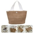 thumbnail image 6 of Monyance Beach Tote Bag for Women, Straw Woven Handbag, Casual Lightweight Woven Tote, Perfect for Travel and Daily Use (11.81x7.48x4.72 Inches), 6 of 10