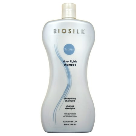 Biosilk Silver Lights Shampoo, 34 Oz