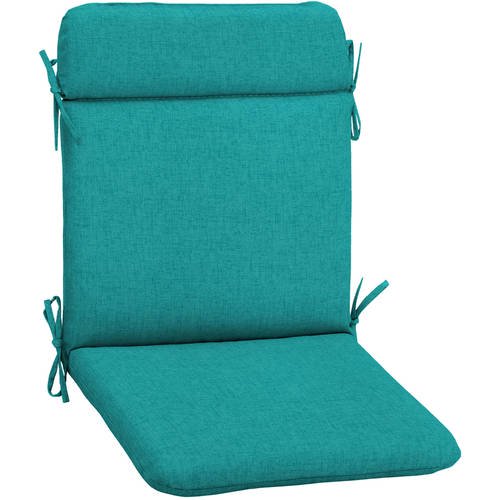 Mainstays Outdoor Patio Mid Back Chair Cushion, Multiple Patterns