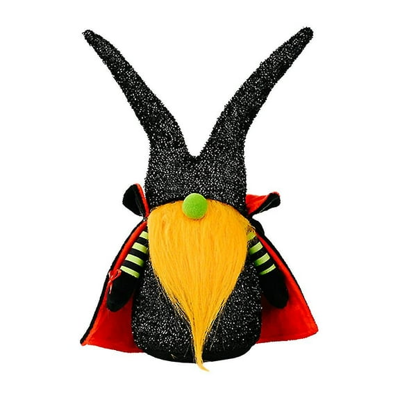 Halloween Gnome Wizard Swedish Tomte Nisse Plush Handmade Home Farmhouse Kitchen Tiered Tray Decorations