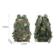 thumbnail image 4 of Multi High Capacity Backpack for Men & Women, Tactical Sling Bag Crossbody One Shoulder Backpack Hiking Daypacks, Camo Water-Resistant Climbing Bag, 4 of 4