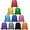 10PCS, variant on Drawstring Bags Bulk 10 Pcs Drawstring Backpack Bulk String Back Pack Gym Sport Bag for Women Nylon Draw String Bags Pack Cinch Bags, 10 Colors