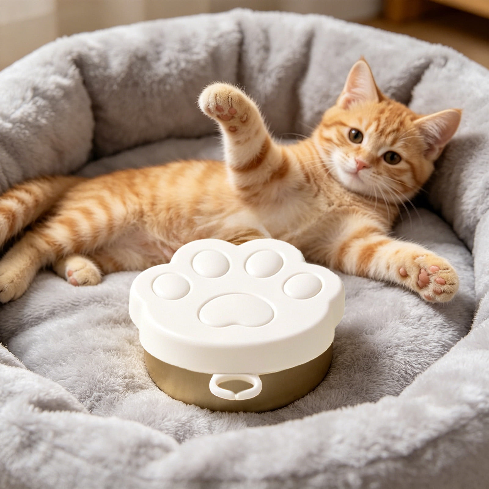 onlyliua Cat Paw Silicone Can Lid 3‑In‑1 Food‑Grade Silicone Airtight Seal Reusable Moisture‑Proof Cover for Cat and Dog Cans Easy‑Grip Leak‑Resistant Design Keeps Wet Food Fresh Pet Supplies