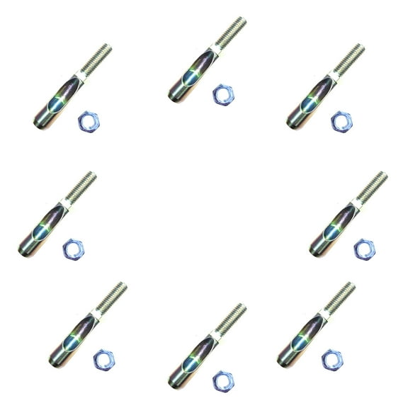 Billy Goat 382244-S Tine 5/8 with Jam Nut (8 Pack) for Aerators