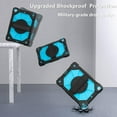 thumbnail image 4 of REQO Case for iPad 9th/ 8th/ 7th Generation Case 10.2 Inch,Heavy Duty Shockproof iPad 10.2 Case 2021/2020/ 2019 with 360°Rotatable Hand/Shoulder Strap,iPad Case 9th Generation, 4 of 7