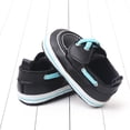 thumbnail image 7 of Rhuody Unisex Sneakers For Boys Girls 0-6 Months Spring And Summer Casual Flat Bottom Light On Comfortable Solid Color Minimalist Style Relax Fit Footwear Black, 7 of 7