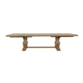 thumbnail image 4 of Florence 126-inch Extension Dining Table Rustic Honey, 4 of 12