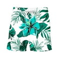 thumbnail image 5 of Men's Hawaii Printed Shorts Drawstring Elastic Waist Casual Loose Boardshorts Summer 2025 Fashion Beachwear Multicolor,XL, 5 of 5