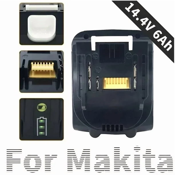 14.4V 6.0Ah 6000mAh para Makita BL1430 BL1415 BL1440 196875-4