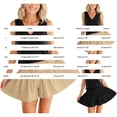 thumbnail image 5 of longantii Flowy Shorts, Women's Lightweight Stretch Comfy Flowy Shorts Beige 2XL, 5 of 8
