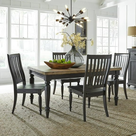 Liberty Furniture Harvest Home 5 Piece Rectangular Table Set