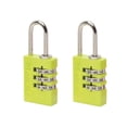 thumbnail image 3 of Master Lock - Cadenas en Aluminium à Combinaison 3 Chiffres 20mm Couleur x 2, 3 of 3