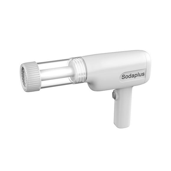 Sodaplus Automatic Pasta Maker Machine Handheld Electric Noodle Maker 6-in-1 Cordless Portable Spaghetti Noodles Maker with Dough Cutter Dishwasher Safe Detachable Part Indicator Light Safety
