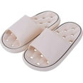 thumbnail image 2 of Women's EVA home slippers，Men Quick Drying Shower Slippers，light, soft, non-slip bottom, solid color quick-drying, comfortable, suitable for family and bathroom use, slippers suitable for all seasons, 2 of 4
