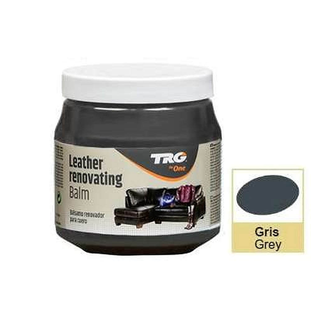 TRG Grey Large Leather Conditioner - best leather cleaner and conditioner for large products such as leather sofa or leather car seat.