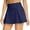 Navy Blue, variant on skirts for women Women Tennis Skirts Inner Shorts Elastic Sports Golf Skorts With Pockets Black + XS