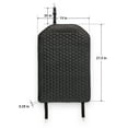 thumbnail image 5 of Owleys Luxury Kick Mat - Black Eco-Leather Back Seat Protector for Kids, Universal Fit, 1 pc, 5 of 13