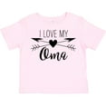 thumbnail image 3 of Inktastic I Love my Oma heart and arrows Boys or Girls Toddler T-Shirt, 3 of 5