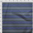 thumbnail image 3 of oneOone Coton Popeline Tissu Imprimé Ethnique Ikat BTY 42 Pouces de Large, 3 of 4