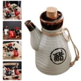 thumbnail image 3 of Ceramic Condiment Bottle Japanese Style Oil Pot Ceramic Spice Bottle Home Seasoning Bottle, 3 of 9