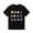 Black, variant on Tiijoy Toddler Graphic Tee Planet Print Short Sleeve T Shirt for Boys Girls, Sizes 3-4