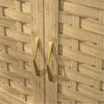 thumbnail image 6 of Charming Gold Handles & Wood Finish - Freestanding Farmhouse Pantry Buffet Cabinet for Dining Room Storage, 6 of 6