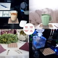 thumbnail image 2 of POGLIP Retro Flowers Set of 6 Coaster for Drinks, Absorbent Ceramic Stone Coasters Cup Mat with Cork Base for Home Kitchen Room Coffee Table Bar Decor, 2 of 4