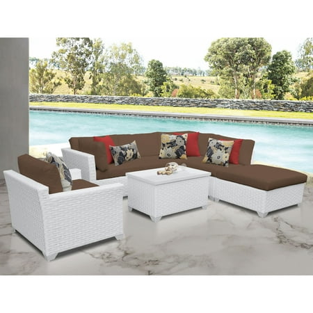 Tk Classics Monaco 7 Piece Outdoor Wicker Patio Conversation Set With Ottoman And Club Chair Com - Monaco Rattan Patio Set Tk Classics Monaco 7 Piece Outdoor Wicker Patio Conversation Set With Ottoman And Club Chair Com - Monaco Rattan Patio Set