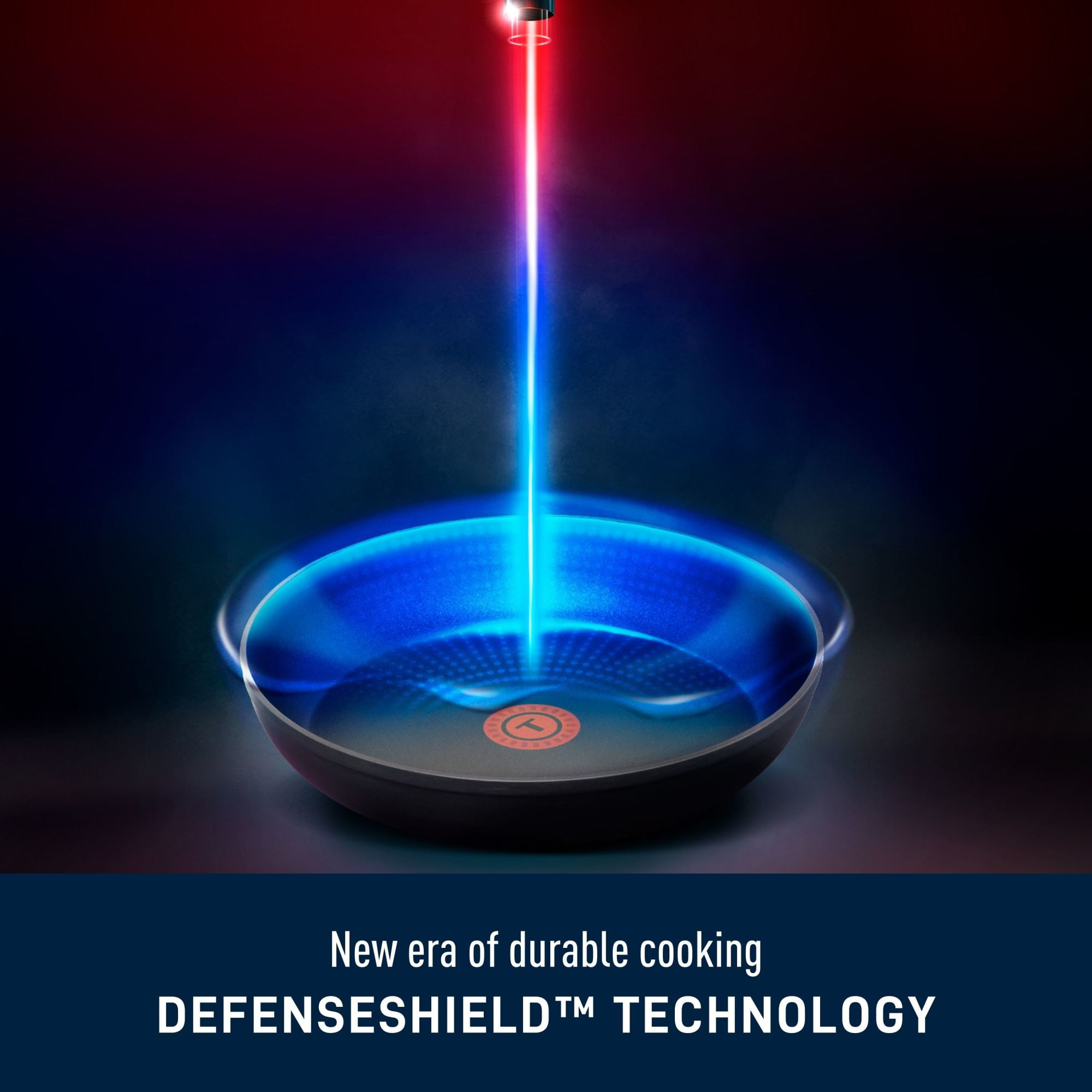 Cuiseur Géant T-fal Stone Shield de 5 pintes / 11.8 po avec technologie DefenseShield™, fabrication en 6 couches, texture pierre robuste, à l’épreuve du lave-vaisselle et du four