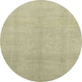 thumbnail image 1 of Ahgly Company Indoor Round Abstract Brown Oriental Area Rugs, 3' Round, 1 of 6
