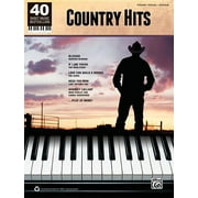 40 Sheet Music Bestsellers -- Country Hits: Piano/Vocal/Guitar (Paperback) by Alfred Music