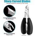 thumbnail image 4 of Podiatrist Toenail Clippers, Professional Thick & Ingrown Toe Nail Clippers For Men & Seniors, Pedicure Clippers Toenail Cutters MDD YUG, 4 of 5