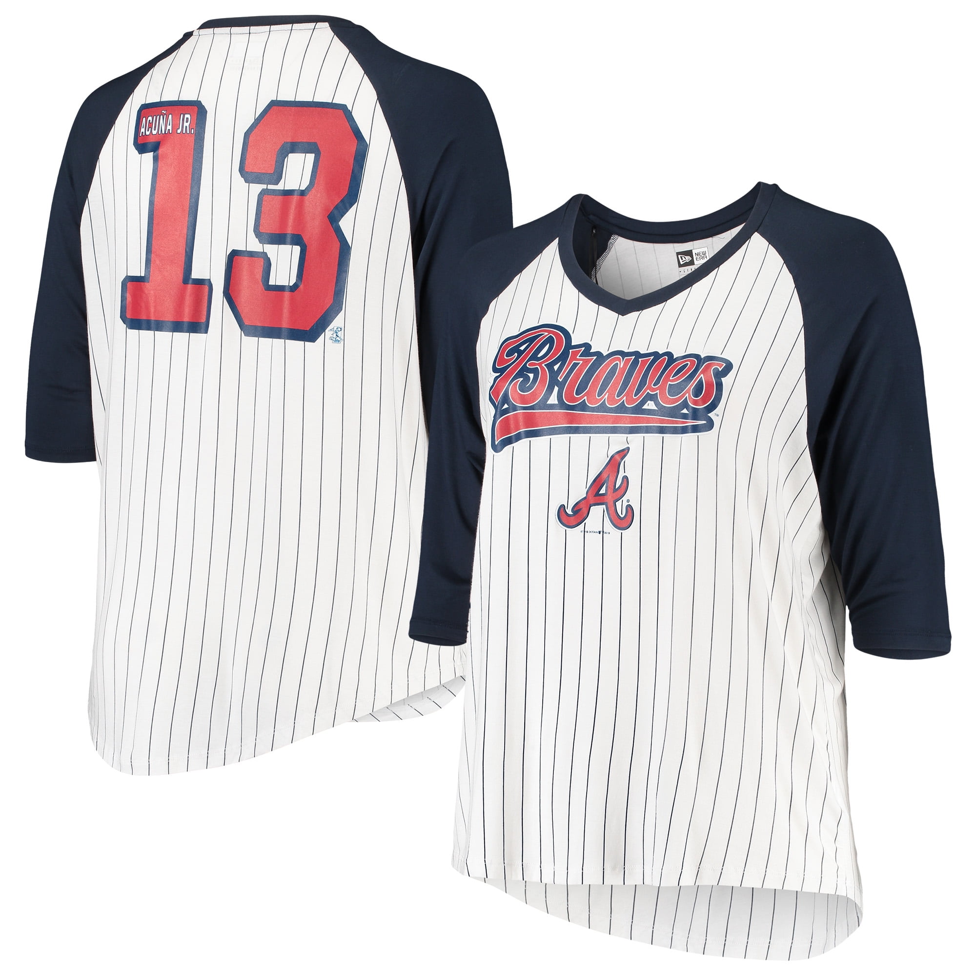 atlanta braves player t shirts