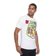 thumbnail image 4 of Victorious Men's Colorful Chenille Patched Savage Tiger T-Shirts TS7317 - White - 4X-Large, 4 of 5