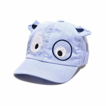 

GWAABD Baby Travel Essential Blue Kids Boys Girls Cute Cartoon Dog Beret Hat Sun Hat Baseball Cap