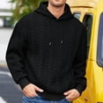 thumbnail image 1 of pstuiky camisas de manga larga para hombre, Blusa informal y moderna de color liso con capucha, manga larga y bolsillos abotonados para hombre top de hombre xl, 1 of 8