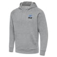 thumbnail image 2 of Men's Antigua Heather Gray Shane van Gisbergen Victory Hoodie, 2 of 3